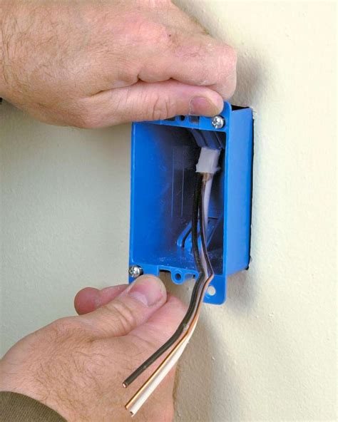 can you install a main electrical box anyway you like|elect box in wall.